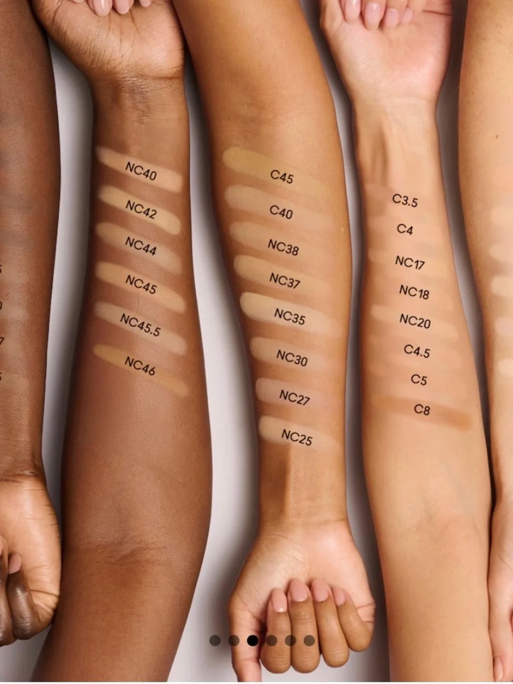 MAC NEW FORMULA STUDIO FIX POWDER PLUS FOUNDATION NC45.5